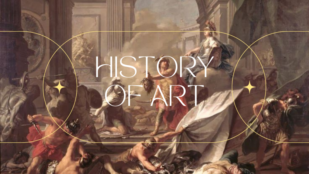 Painting of Ancient Greek and Rome Heroes