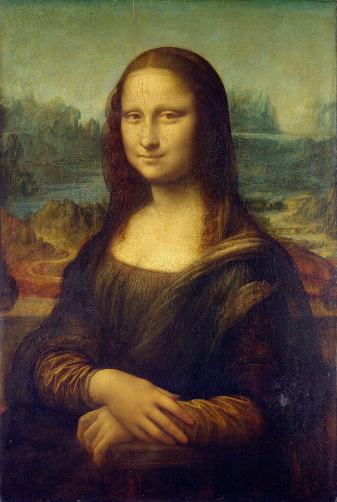 The Mona Lisa -The famous painting made by Leonardo Da Vinci